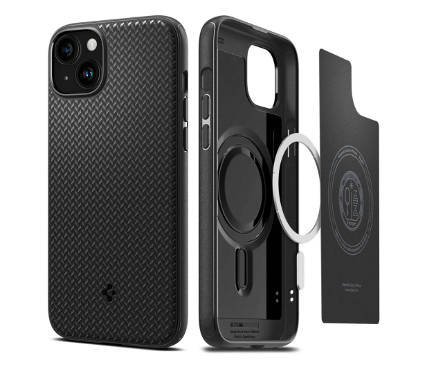 SPIGEN Mag Armor Magsafe do iPhone 15 matte black ACS06815 - 1178878 - zdjęcie